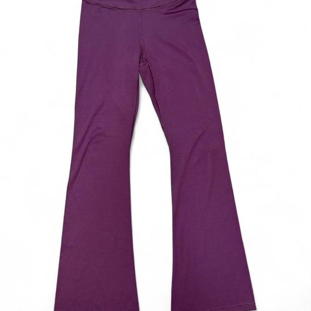 Victoria's Secret PINK Burgundy Flare Leggings